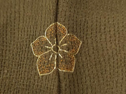 平和屋着物●訪問着　鳳凰立波更紗花唐草文　暈し染め　金銀彩　正絹　逸品　CABG0231yc
