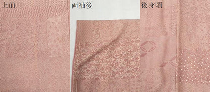 平和屋着物●江戸小紋　百柄　正絹　逸品　未使用　CABG0234yc