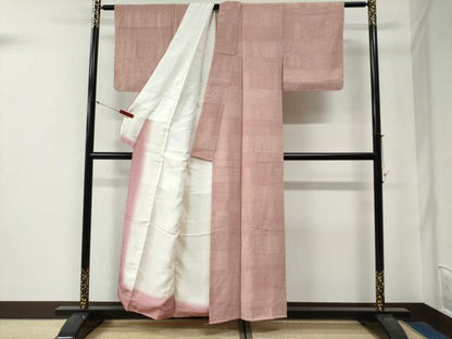平和屋着物●江戸小紋　百柄　正絹　逸品　未使用　CABG0234yc