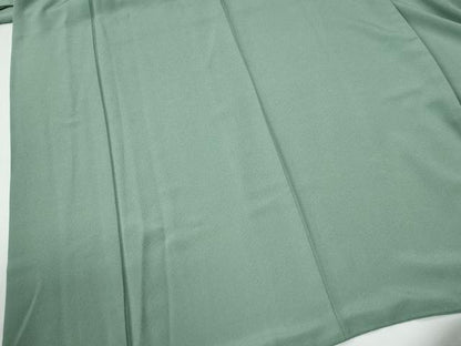 平和屋着物●本草木染作家　圓啓　色無地　薄青色　正絹　逸品　CABG0249yc