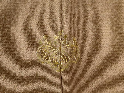 平和屋着物●訪問着　駒刺繍　流水枝梅文　暈し染め　金彩　正絹　逸品　CABG0251yc