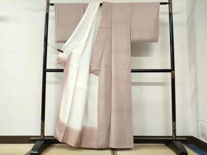 平和屋着物●江戸小紋　寄せ小紋柄　正絹　逸品　CABG0252yc