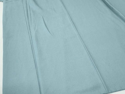平和屋着物●上質な色無地　南天地紋　浅縹色　正絹　逸品　CABG0259yc