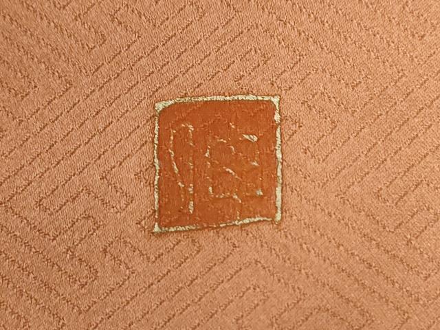 平和屋着物●訪問着　作家物　青海波花唐草松文　金彩　正絹　逸品　CABG0274yc