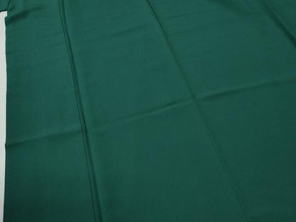 平和屋着物●上質な色無地　萌葱色　正絹　逸品　未使用　CABG0275yc