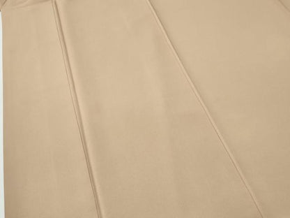 平和屋着物●上質な色無地　雄黄色　正絹　逸品　CABG0298yc