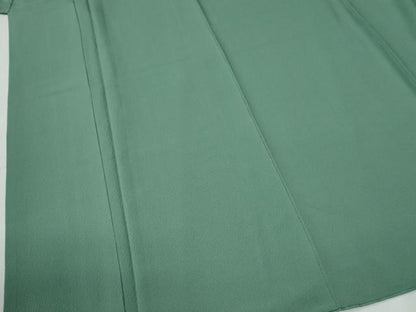平和屋着物●ファッションデザイナー 花井幸子監修　色無地　薄青色　正絹　逸品　未使用　CABG0306yc