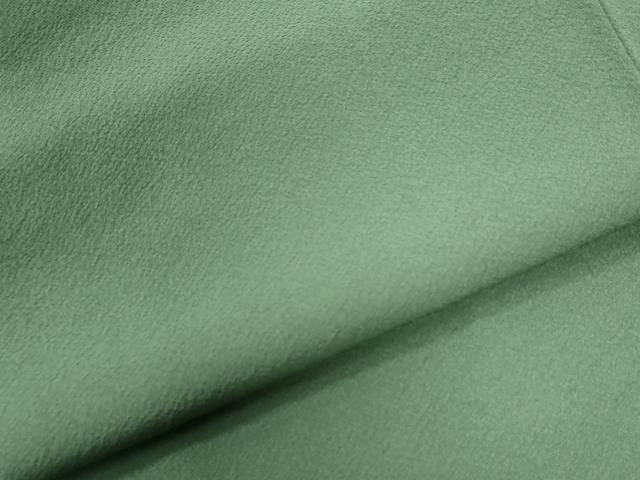 平和屋着物●本草木染作家　瑞寶　色無地　柳染色　正絹　逸品　CABG0308yc