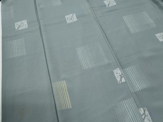 平和屋着物●上質な小紋　色紙草木文　金彩　正絹　逸品　CABG0322yc