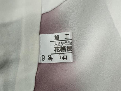 平和屋着物●上質な小紋　色紙草木文　金彩　正絹　逸品　CABG0322yc