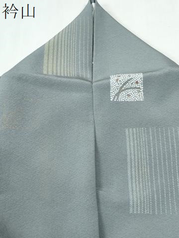 平和屋着物●上質な小紋　色紙草木文　金彩　正絹　逸品　CABG0322yc