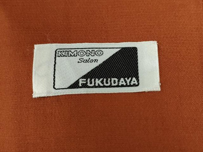 平和屋着物●本場大島紬　9マルキ　花唐草文　正絹　逸品　CABG0325yc