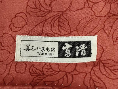 平和屋着物●訪問着　辻が花　刺繍　暈し染め　金彩　正絹　逸品　CABG0346yc