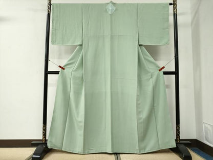 平和屋着物●上質な色無地　夏虫色　正絹　逸品　未使用　CABG0381yc