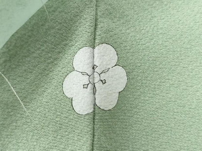 平和屋着物●上質な色無地　夏虫色　正絹　逸品　未使用　CABG0381yc