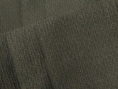 平和屋着物●男性　馬乗り袴　亀甲文　正絹　逸品　CABG0437yc