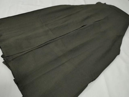 平和屋着物●男性　馬乗り袴　亀甲文　正絹　逸品　CABG0437yc