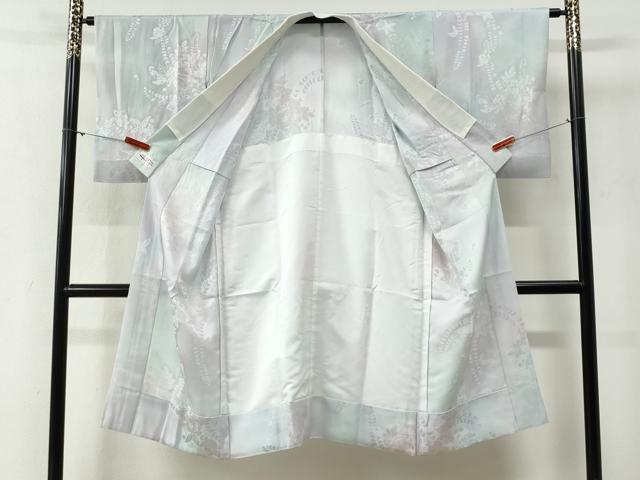 平和屋着物●長襦袢　無双仕立て　辻が花地紋　暈し染め　やまと誂製　正絹　逸品　CABG0483yc