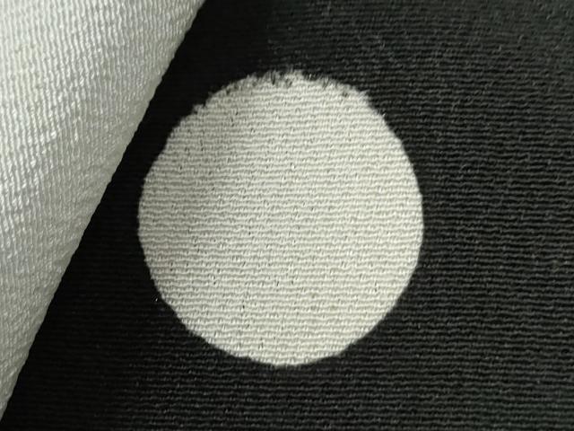 平和屋着物●豪華黒留袖　更紗花唐草文　暈し染め　金彩　仮絵羽　正絹　逸品　未使用　CABG0508yc
