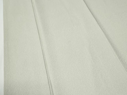 平和屋着物●上質な色無地　紋意匠　象牙色　正絹　逸品　CABG0519yc