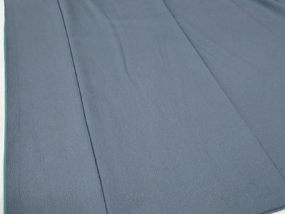 平和屋着物●皇室デザイナー　中村乃武夫監修　色無地　薄花色　正絹　逸品　CABG0521yc