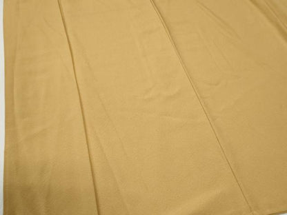 平和屋着物●上質な色無地　飴色　正絹　逸品　CABG0534yc