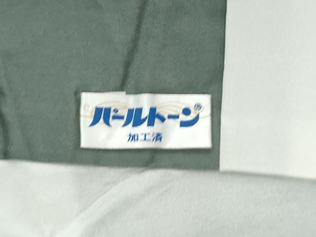 平和屋着物●上質な紬　彩景譜　格子　反端付き　正絹　逸品　CABG0562yc