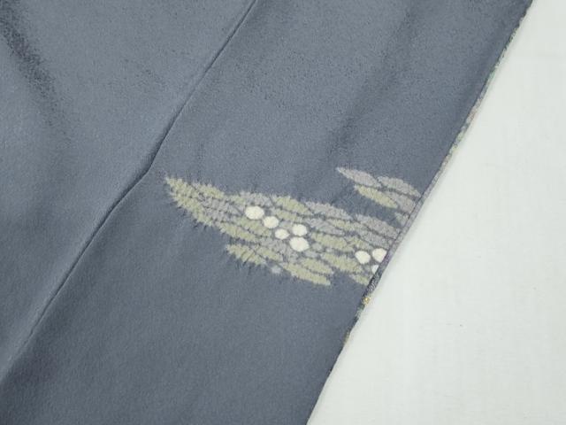 平和屋着物●十日町 名門 滝泰謹製 中国三大刺繍 相良刺繍 訪問着 朧染め 重ね絞り 辻が花 暈し染め 金通し地 鈴乃屋扱い 逸品 CABG0564yc