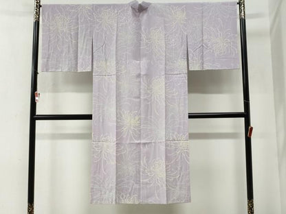 平和屋着物●長襦袢　無双仕立て　大正浪漫　浪漫・夢紀行　乱菊　やまと誂製　半衿刺繍　反端付き　正絹　逸品　未使用　CABG0566yc