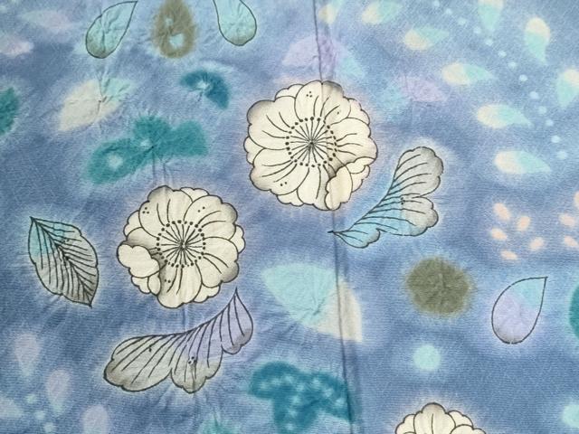 平和屋着物●訪問着　作家物　辻が花　絞り　暈し染め　正絹　逸品　CABG0573yc