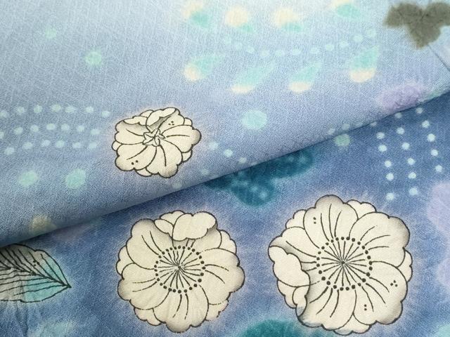 平和屋着物●訪問着　作家物　辻が花　絞り　暈し染め　正絹　逸品　CABG0573yc