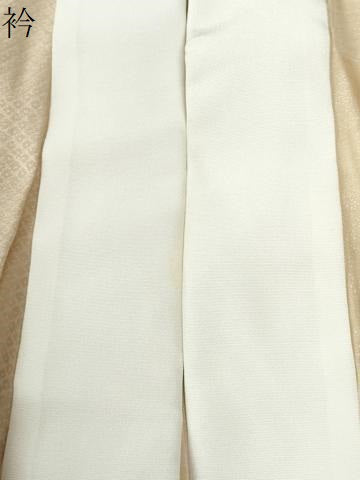 平和屋着物●長襦袢　無双仕立て　市松草花文　やまと誂製　正絹　逸品　CABG0584yc