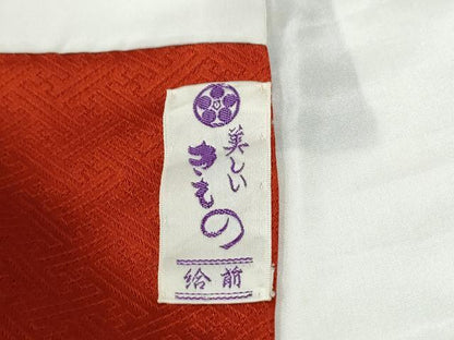 平和屋着物●訪問着　総絞り　松竹梅　黒地　正絹　逸品　CABG0599yc