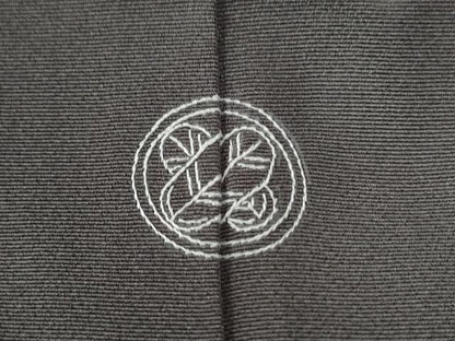 平和屋着物●訪問着　刺繍　宝尽くし松笹文　暈し染め　金糸　正絹　逸品　CABG0608yc