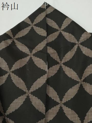 平和屋着物●訪問着　本場大島紬　7マルキ　七宝文　正絹　逸品　CABG0629yc