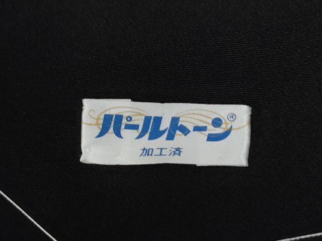 平和屋着物●豪華黒留袖　友禅　作家物　枝松葉風景花文　正絹　逸品　CABG0632yc