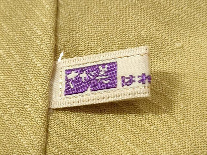 平和屋着物●上質な色無地　舞花地紋　砥粉色　さが美扱い　正絹　逸品　未使用　CABG0641yc