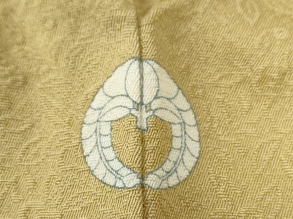 平和屋着物●上質な色無地　舞花地紋　砥粉色　さが美扱い　正絹　逸品　未使用　CABG0641yc