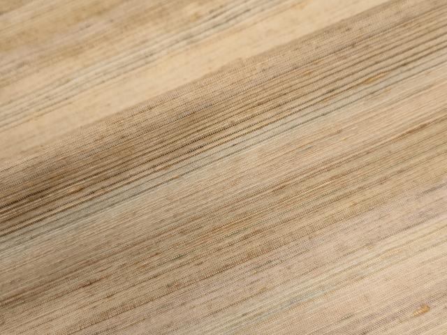 平和屋着物●上質な紬　霞文　正絹　逸品　CABG0678yc