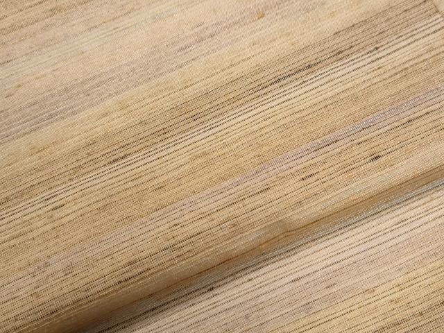 平和屋着物●上質な紬　霞文　正絹　逸品　CABG0678yc
