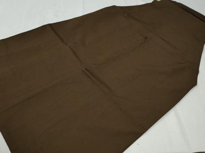 平和屋着物●男性　馬乗り袴　紬地　色無地　憲法色　正絹　逸品　CABG0702yc