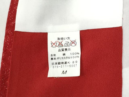平和屋着物●豪華振袖・長襦袢セット　辻が花　暈し染め　銀通し地　正絹　逸品　CABG0744yc