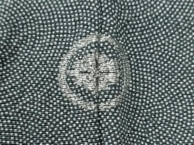平和屋着物●江戸小紋　草木染　鮫小紋柄　正絹　逸品　CABG0752yc