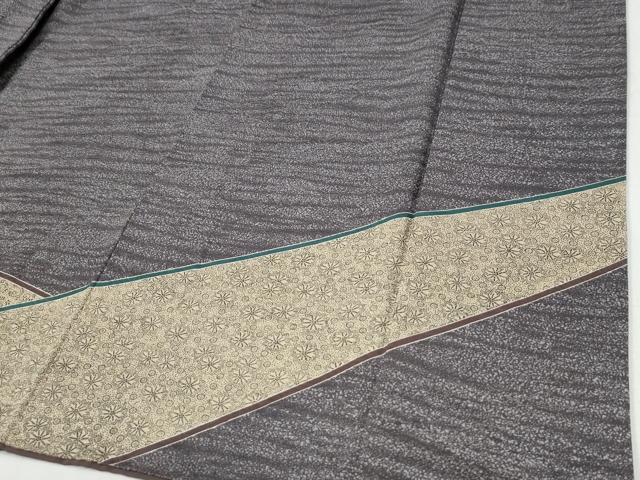 平和屋着物●訪問着　立波花唐草文　正絹　逸品　CABG0761yc