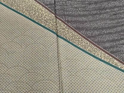 平和屋着物●訪問着　立波花唐草文　正絹　逸品　CABG0761yc