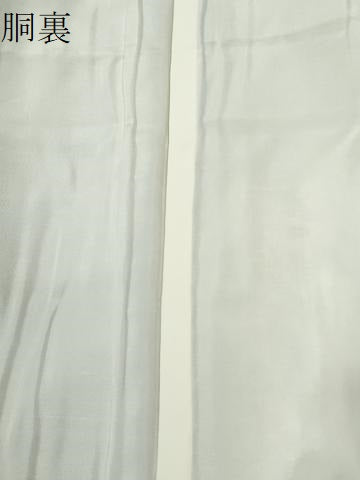 平和屋着物●本場大島紬　白大島　9マルキ　色紙吉祥花文　正絹　逸品　未使用　CABG0769yc