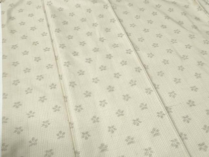 平和屋着物●本場大島紬　間道　舞花文　正絹　逸品　CABG0771yc