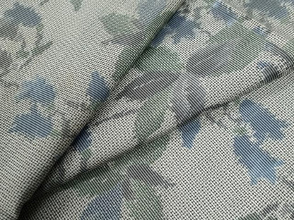 平和屋着物●本場大島紬　7マルキ　総絣　枝花文　正絹　逸品　CABG0777yc