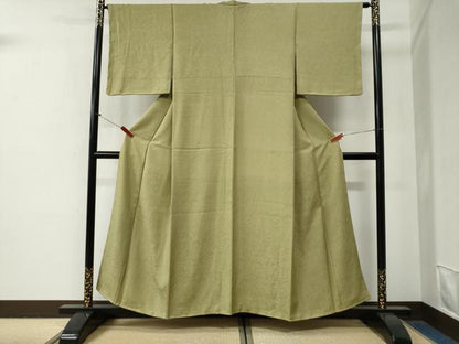 平和屋着物●江戸小紋　鮫小紋柄　正絹　逸品　CABG0780yc