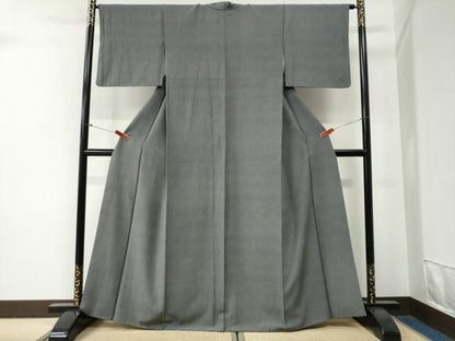 平和屋着物●江戸小紋　鮫小紋柄　正絹　逸品　CABG0790yc